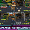 Kode Name 5 Varian Asset Setir Scania BUSSID